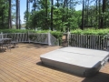 deck and hottub